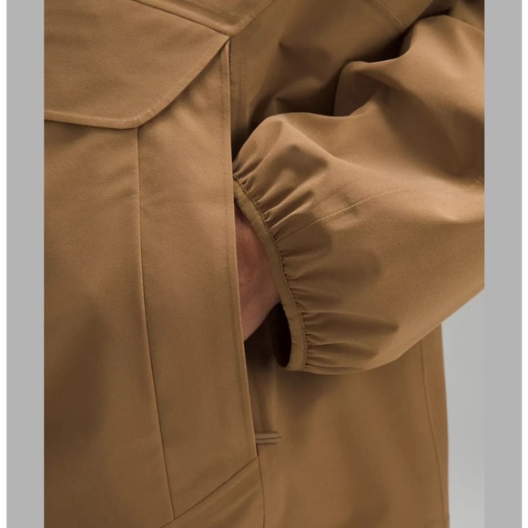 Lululemon Waterproof Poncho Jacket 14 Hiking Hooded - Picture 8 of 12